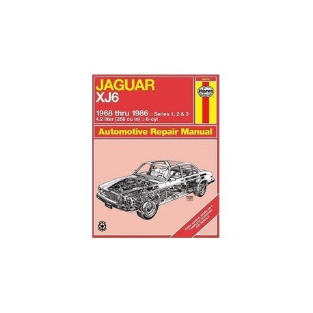 Manuel technique Haynes - Jaguar XJ6 (1968-1986)