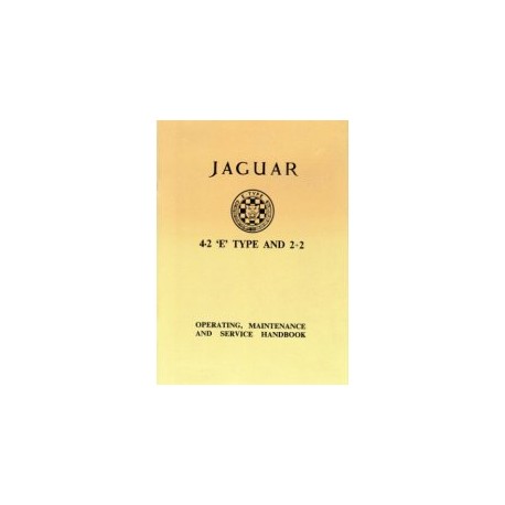 Manuel - Jaguar E 4.2 Serie 1