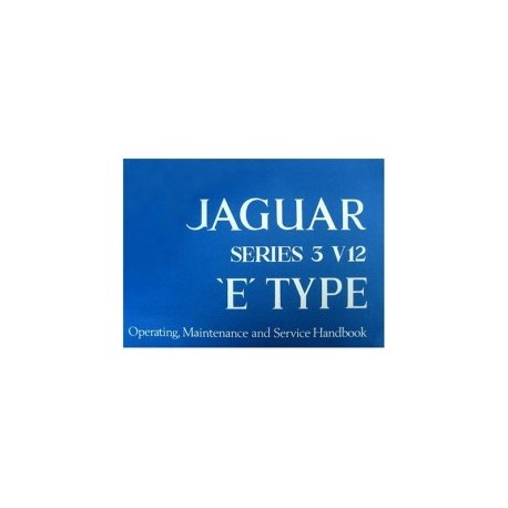 Manuel - Jaguar E V12
