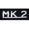 Inscription MK 2 sur coffre