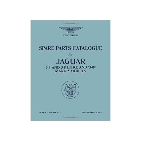 Catalogue original de pièces (MK2 3,4/3,8/340)