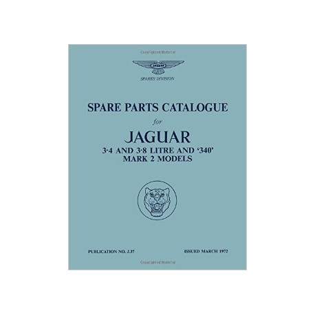 Catalogue original de pièces (MK2 3,4/3,8/340)