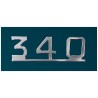 Inscription "340" sur coffre
