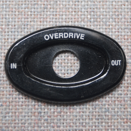 Badge d'interrupteur Overdrive""