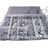 Set écrous rondelles UNC 1/4, 5/16, 3/8 (490 pces)
