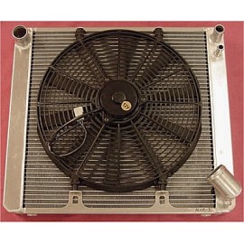 Radiateur spécial en alu avec ventilo (E S1)
