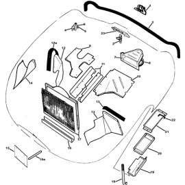 Joint de capot moteur (E-type)