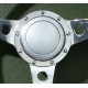 Cache central alu, 89mm, neutre avec klaxon