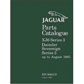 Catalogue original de pièces (XJ6 S3)