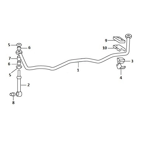 Barre stabilisatrice (MK2)